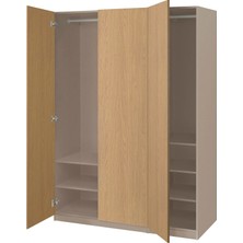 IKEA Çok Renkli Modern Kapaklı Gardırop 150X60X201 cm