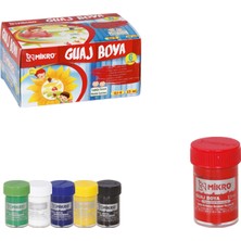Kitabevimden Mikro Guaj Boya Şişe 6 Renk 15 ml Gj-06