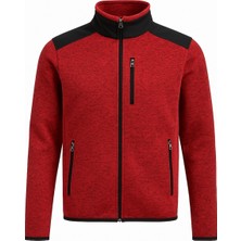 Eser x Workwear Burgas Kırmızı Kırçıllı Polar