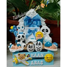 Tutkulu Renkler 40 Uçurma Sepeti / Kırk Uçurma Sepeti / Babyshower / Bebek Hediye Sepeti /teyze Sepeti/hala Sepeti