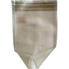 Micro Peel Ipek Sırt ve Vücut Tellak Kese Beyaz 16X27