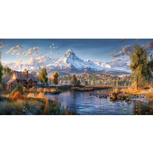 Aden Dijital Manzara Kanvas Tablo