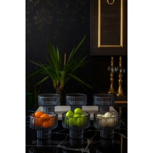 Gülümseten Avm 6 Lı Füme Renkli Cam Origami Mini Sunumluk Lokumluk Kahve Yanı Drajelik | Pinterest Şekerlik - Siyah