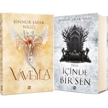 Dokuz Yayınları Vaveyla 4 Şira Eşiği Ciltli ve Içinde Bir Sen 5 Ehza Ciltli (Binnur Şafak Nigiz) 2li Set