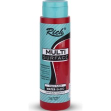 Kitabevimden Rich Akrilik Boya Multi Surface 500 cc Kırmızı 500-2158