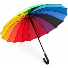 Eleven Markets 23 Nisan 29 Ekim Gösteri Kıyafeti Gökkuşağı Desenli Şık Şemsiye Gösteri Show Şemsiye