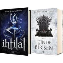 Dokuz Yayınları Ihtilal 1 Zelzele Ciltli ve Içinde Bir Sen 5 Ehza Ciltli (Binnur Şafak Nigiz) 2li Set