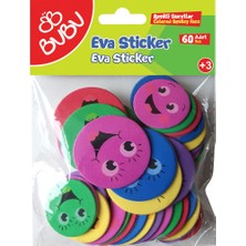 Kitabevimden Bu-Bu Eva Sticker Renkli Suratlar 60 Lı BUBU-ST0142