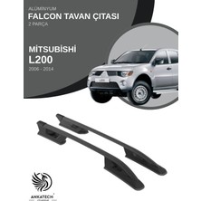 Turtle Mıtsubıshı L200 (Mk4) 2006-2014 Falcon Tavan Çıtası - Siyah