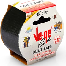 Kitabevimden Vege Özel Amaçlı Bant Tamir ve Yalıtım Power Ducttape 50X10 Siyah