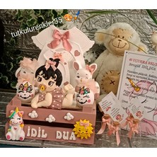 Tutkulu Renkler 40 Uçurma Sepeti / Kırk Uçurma Sepeti / Babyshower / Bebek Hediye Sepeti /teyze Sepeti/hala Sepeti