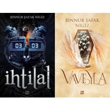 Dokuz Yayınları Ihtilal 2 Zede Karton Kapak ve Vaveyla 2 Kış Dönencesi Karton Kapak (Binnur Şafak Nigiz) 2'li Set