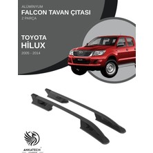 Turtle Toyota Hılux 2005 -2014 Falcon Tavan Çıtası - Siyah