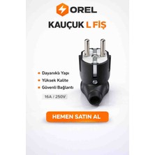 Orel Kauçuk L Fiş