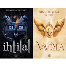 Dokuz Yayınları Ihtilal 2 Zede Karton Kapak ve Vaveyla 1 Sönmüş Aldebaran Karton Kapak (Binnur Şafak Nigiz) 2'li Set