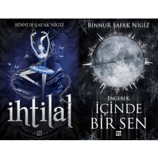 Dokuz Yayınları Ihtilal 1 Zelzele Karton Kapak ve Içinde Bir Sen 1 Engerek Karton Kapak (Binnur Şafak Nigiz) 2'li Set