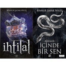 Dokuz Yayınları Ihtilal 4 Zefir Karton Kapak ve Içinde Bir Sen 2 Asreman Karton Kapak (Binnur Şafak Nigiz) 2'li Set