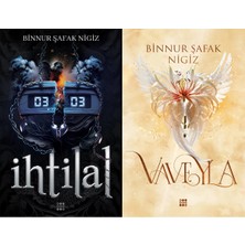 Dokuz Yayınları Ihtilal 2 Zede Karton Kapak ve Vaveyla 4 Şira Eşiği Karton Kapak (Binnur Şafak Nigiz) 2'li Set