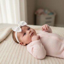 EGOMİ Fisto Kendinden Desenli Bebek Bandanası