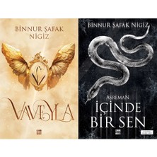 Dokuz Yayınları Vaveyla 1 Sönmüş Aldebaran Karton Kapak ve Içinde Bir Sen 2 Asreman Karton Kapak (Binnur Şafak Nigiz) 2'li Set