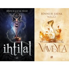 Dokuz Yayınları Ihtilal 3 Zerda Karton Kapak ve Vaveyla 3 Zehirli Ekinoks Karton Kapak (Binnur Şafak Nigiz) 2'li Set