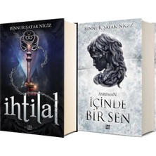 Dokuz Yayınları Ihtilal 3 Zerda Ciltli ve Içinde Bir Sen 2 Asreman Ciltli (Binnur Şafak Nigiz) 2li Set