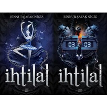 Dokuz Yayınları Ihtilal 1 Zelzele Karton Kapak ve Ihtilal 2 Zede Karton Kapak (Binnur Şafak Nigiz) 2'li Set