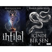 Dokuz Yayınları Ihtilal 3 Zerda Karton Kapak ve Içinde Bir Sen 2 Asreman Karton Kapak (Binnur Şafak Nigiz) 2'li Set