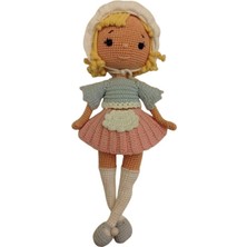 Prenses Lina Bebek Amigurumi Organik Oyuncak