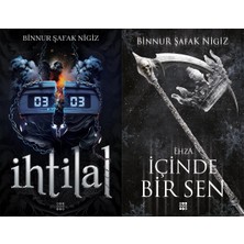 Dokuz Yayınları Ihtilal 2 Zede Karton Kapak ve Içinde Bir Sen 5 Ehza Karton Kapak (Binnur Şafak Nigiz) 2'li Set