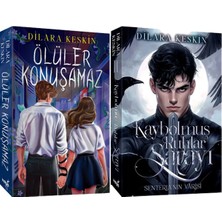 İndigo Kitap Ölüler Konuşamaz Karton Kapak ve Kaybolmuş Ruhlar Sarayı 2 Karton Kapak (Dilara Keskin) 2'li Set