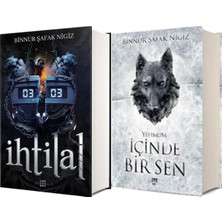 Dokuz Yayınları Ihtilal 2 Zede Ciltli ve Içinde Bir Sen 3 Yehmum Ciltli (Binnur Şafak Nigiz) 2li Set