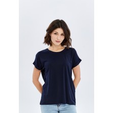 Fashion Friends Kadın Bluz 26Y0194K1 Lacivert