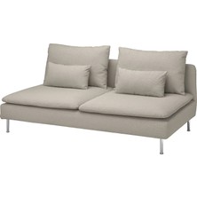 IKEA Bej Şık Kanepe - 3'lü Kanepe