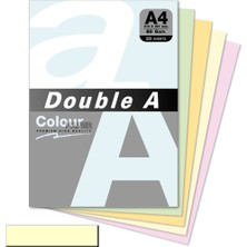 Kitabevimden Double A Renkli Kağıt 25 Li A4 75 gr Neon Orange