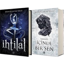 Dokuz Yayınları Ihtilal 1 Zelzele Ciltli ve Içinde Bir Sen 2 Asreman Ciltli (Binnur Şafak Nigiz) 2li Set