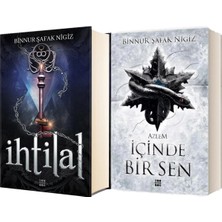 Dokuz Yayınları Ihtilal 3 Zerda Ciltli ve Içinde Bir Sen 4 Azlem Ciltli (Binnur Şafak Nigiz) 2li Set
