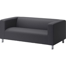 IKEA Gri Lüks Kanepe - 2'li Kanepe