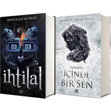 Dokuz Yayınları Ihtilal 2 Zede Ciltli ve Içinde Bir Sen 2 Asreman Ciltli (Binnur Şafak Nigiz) 2li Set