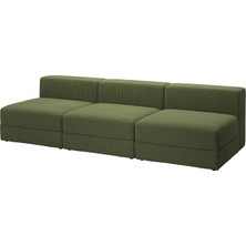 IKEA Sarı Lüks Kanepe - 4,5 Kişilik Kanepe