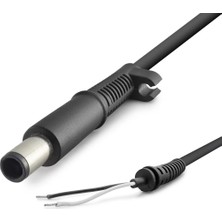 Senka Laptop Adaptör Dc Jack Kablosu 200W 7.4 x 5.0 mm Uyumlu 1.2 M - Siyah HDX5576