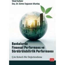 Nobel Bilimsel Eserler Bankalarda Finansal Performans ve Sürdürülebilirlik Performansı