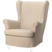 IKEA Bej Konforlu Kanepe - Tekli Koltuk Kılıfı