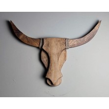 Craftel Ahşap Boğa Kafası