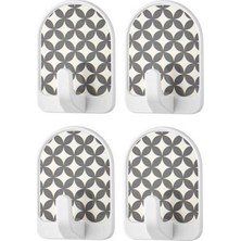 K-yonlineticaret 4 Parça  Büyük Kubbe Yapışkan Askı (5501)