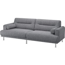 IKEA Gri Rahat Kanepe - 3'lü Kanepe