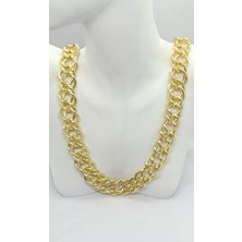 Nd Jewelry Kalın Zincir Form Kolye – Altın Statement (60 cm)