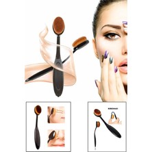 SETBEAUTY Fondöten Fırça Makyaj Profesyonel Yüz Oval Fırça