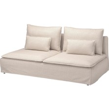 IKEA Ekru Rahat Kanepe - 3'lü Kanepe