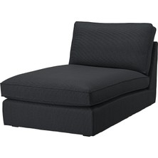 IKEA Antrasit Şık Kanepe - Uzanma Koltuğu